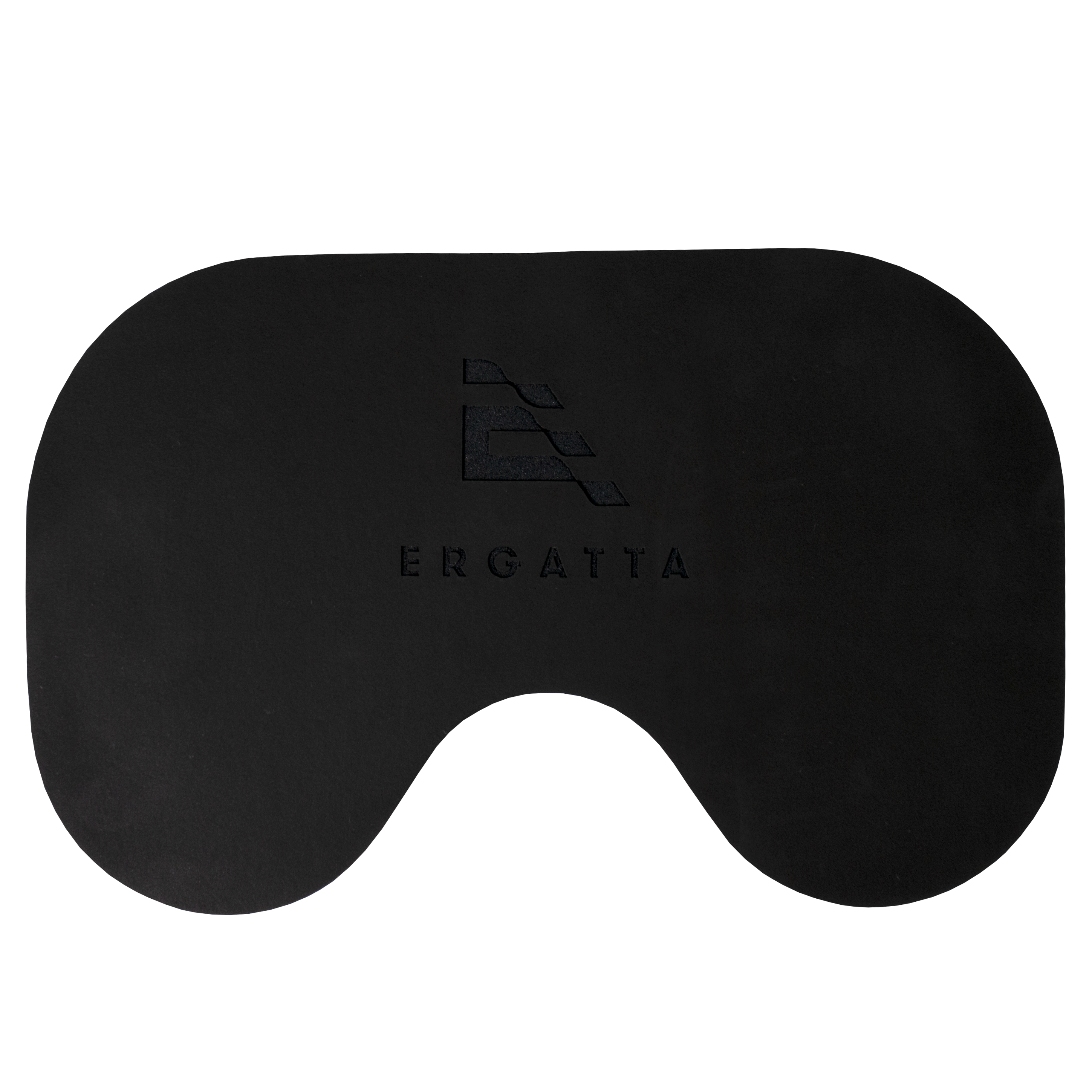 black foam seat cushion with ERGATTA logo